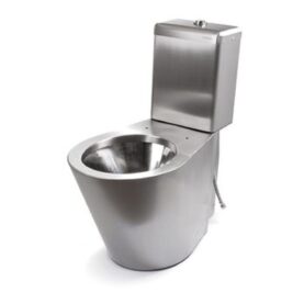 WC-STOL V130 GOLV S-LÅS ROSTFRI PURUS