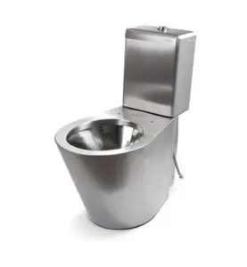 WC-STOL V130 GOLV S-LÅS ROSTFRI PURUS
