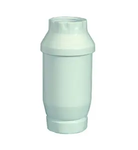 VATTENLÅS 40 MM X G32 BOTTENUTLOPP RAKT VIT PURUS