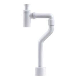 VATTENLÅSSATS TS STANDARD/DESIGN GOLV G32X40 MM L=610 MM FÖR TVÄTTSTÄLL INV. GÄNGA X MUFF VIT PURUS