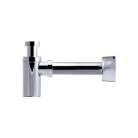 VATTENLÅSSATS TS STANDARD/DESIGN VÄGG G32X40 MM L=300 MM FÖR TVÄTTSTÄLL INV. GÄNGA X MUFF KROM PURUS