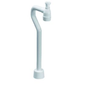 VATTENLÅSSATS 40 MM X G32 FÖR TVÄTTSTÄLL VATTENLÅS S-RÖR OCH HUV VIT PURUS