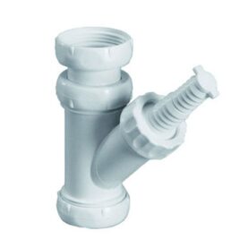 MASKINANSLUTNING 32 MM X G32/G25 FÖR DISK-/TVÄTTMASKIN MED SLANGNIPPEL VIT PURUS