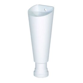 SPILLRÖR G32 MED GÄNGA KAPBART VIT PURUS