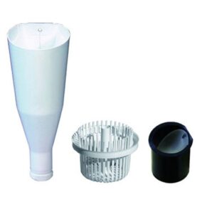 SPILLTRATT 40XG32 VIT MED FILTER/LUKTSPÄRR PURUS