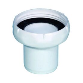 GÄNGANSLUTNING 32 MM X G32 H=37 MM SLÄTÄNDA X INVÄNDIG GÄNGA VIT PURUS