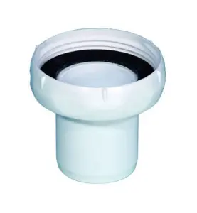 GÄNGANSLUTNING 32 MM X G32 H=37 MM SLÄTÄNDA X INVÄNDIG GÄNGA VIT PURUS