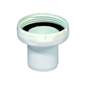 GÄNGANSLUTNING 32 MM X G40 H=37 MM SLÄTÄNDA X INVÄNDIG GÄNGA VIT PURUS