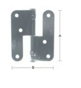 LYFTGÅNGJÄRN GALVAD 3228 110MM HÖGER