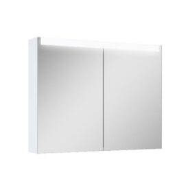 SPEGELSKÅP / BADRUMSSKÅP ARIELLA X90 MED LED BELYSNING VIT ALTERNA