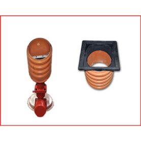 BRANDPOSTTRUMMA KORT, INKLUSIVE BETONGBOTTEN KOJAPO