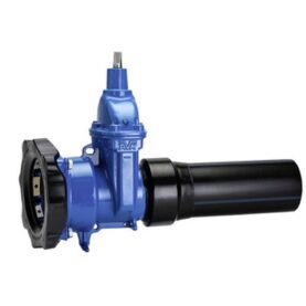 SLUSSVENTIL DN100 104-133/110MM PE100 SDR11 AVK