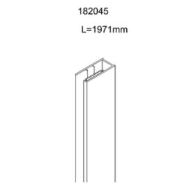 VÄGGPROFIL LUSSO ALTERNA KROM