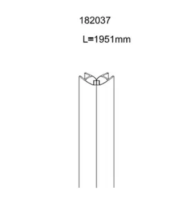MAGNETLIST LUSSO1 STANDARD 1951 MM SVART ALTERNA