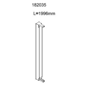 VÄGGPROFIL LIMBAR LUSSO ALTERNA SVART