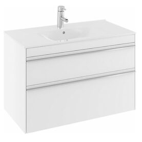 MÖBELPAKET SENSE SSMP 90 V2 VIT 2 LÅDOR TUNT TVÄTTSTÄLL IFÖ