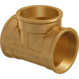 T-RÖR RP4XRP4XRP4 INVÄNDIG GÄNGA MÄSSING ECOFLEX UPONOR