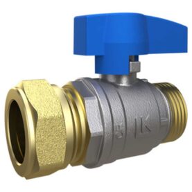 KULVENTIL 802 B CU 22 X G20 UTV RAK BLÅTT VRED LK