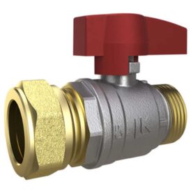 KULVENTIL 802 R CU 22 X G20 UTV RAK RÖTT VRED LK