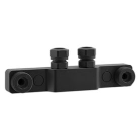 BLANDARFÄSTE 150-40 CC, MATTSVART FÖR UTANPÅLIGGANDE RÖRDRAGNING TRIO