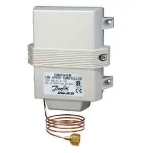 FLÄKTHASTIGHETSREGULATOR, 4A R410A, 061H3021, DANFOSS