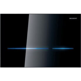 SPOLPLATTA SIGMA 80 SVART GEBERIT