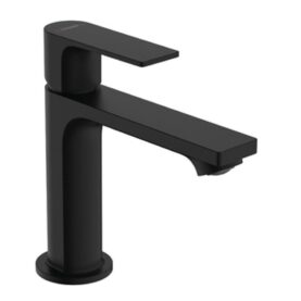 TVÄTTSTÄLLSBLANDARE REBRIS E 110 MATT SVART UTAN LYFTVENTIL HG