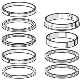 X-RINGAR MANCHETTPACKNINGSSATS KOMPLETT ORAS