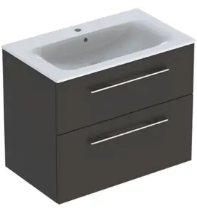 MÖBELPAKET SPIRA PRO 80 CM 2 LÅDOR LAVA IFÖ