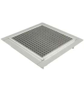GOLVBRUNNSÖVERDEL CHANNEL 670-E 160 MM 300X300 MM (LXB) BOTTENUTLOPP UTAN UNDERDEL BLUCHER