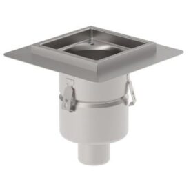 GOLVBRUNN FÖR MASSAGOLV DRAIN INDUSTRIAL 408F-110B 110 MM 200X200 MM (LXB) BOTTENUTLOPP BLUCHER