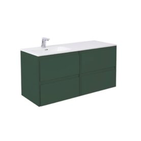 MÖBELPAKET LUXOR 120 CM SKOGSGRÖN INKL TVÄTTSTÄLL HO VÄNSTER ALTERNA