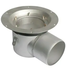 SPYGATT DRAIN MULTI 206-110S 150X110 SIDOUTLOPP, FÖR GOLV EXKL. MONTERINGSSET SYRAFAST STÅL BLUCHER