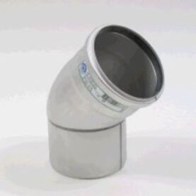 BÖJ EUROPIPE 125 MM X 45° 1MUFF BLUCHER