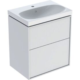 MÖBELPAKET SENSE ART 60 KOMPAKT, VIT TVÅ LÅDOR IFÖ