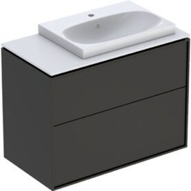 MÖBELPAKET SENSE ART 90 LAVA MED BÄNKSKIVA/LAY-ON TVÄTTSTÄLL HÖGER IFÖ