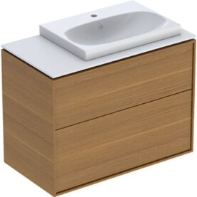 MÖBELPAKET SENSE ART 90 EK MED BÄNKSKIVA/LAY-ON TVÄTTSTÄLL HÖGER IFÖ