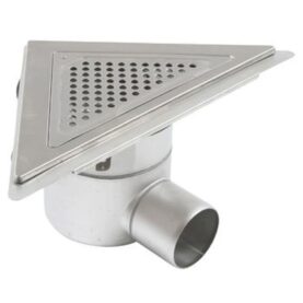 GOLVBRUNN DRAIN 207-75SI-3K 150X75 SIDOUTLOPP DESIGN-HÖRN, MED LIMFLÄNS BLUCHER