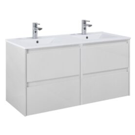 MÖBELPAKET LUXOR 120 CM GRÅ MATT MED ARIELLA TVÄTTSTÄLL DUBBELHO ALTERNA