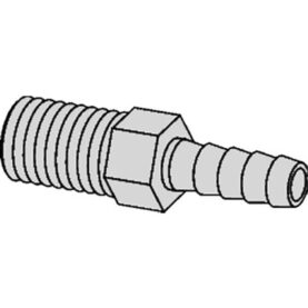 SLANGNIPPEL MED UTVÄNDIG GÄNGA 1/2"