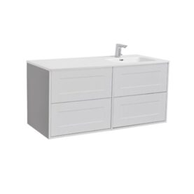 MÖBELPAKET GABRIELLA 120 CM GRÅ MATT INKL TVÄTTSTÄLL ALTERNA