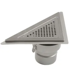 GOLVBRUNN DRAIN 207-110B-3KV 150X110 BOTTENUTLOPP DESIGN-VÄGG, MED LIMFLÄNS BLUCHER