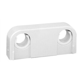 RÖRKLAMMA 18/22MM C/C 60MM, C/V 25MM, B=90MM DUBBEL VIT FALUPLAST