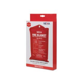 BRANDFILT SILIKON RÖD 120X120CM NEXA