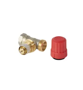 RADIATORVENTIL RA-N PURE RAK 10 S S LOCK DANFOSS