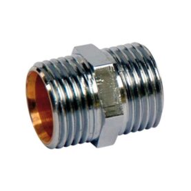 RAK SKRUVDEL M28XG20 2UTVÄNDIG GÄNGA KROM VATETTE