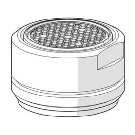 STRÅLSAMLARE M24X1 MATT SVART ORAS