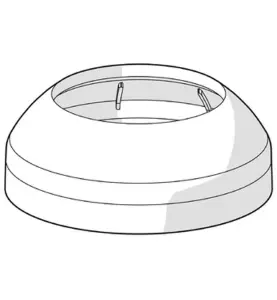 SKYDDSKÅPA MATT SVART ORAS