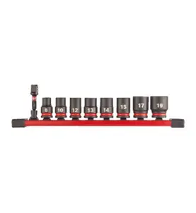 KRAFTHYLSSATS 3/8" KORT 9-PACK MILWAUKEE