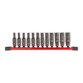 KRAFTHYLSSATS 1/4" LÅNG 12-PACK MILWAUKEE